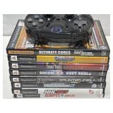 PlayStation 2 Games w Controller