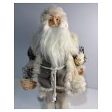 White and grey Santa - 18ï¿½ tall