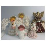Various Angels including many hand made