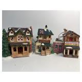 Seasonal Specialties village pieces