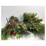 Various Christmas and winter stems