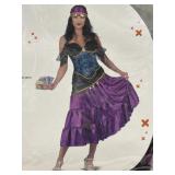 Dark Fortune Teller Costume M NIP