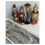 Carol Singer ornament set and various drop