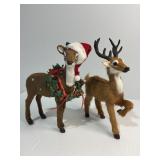 Two Byers Choice LTD Reindeer