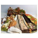 Fall decor and 10 hand towels