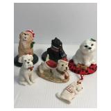 Lots of Dog figurines and ornaments
