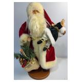 Father Christmas figurine with doll 16ï¿½ tall