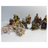 Nativity figurines