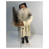 Santa holding a tree and star base  -18ï¿½ tall