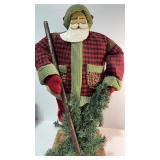 Lumber Jack Santa - 36ï¿½ tall, 20ï¿½ wide
