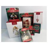 Various hallmark boxed ornaments