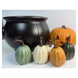 Plastic Cauldron 11ï¿½ high and 13ï¿½ wide and