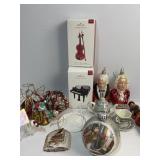 Various music inspired ornaments
