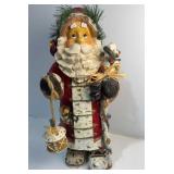 Solid Carved Wood Santa FIGURINE - 19ï¿½ tall