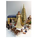 Jim Shore Angel, Dept 56 snowman, mini figurines,