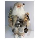 Santa figurine - 18ï¿½- with light up tree