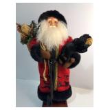 Black Bear Santa Figurine - 19.5ï¿½ tall