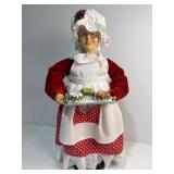 Mrs Claus  figurine  -18ï¿½ tall