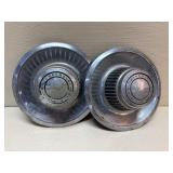 Vintage Chevy Derby Hub Cap Chevy Pair
