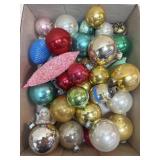 Vintage Glass Christmas Ornaments Variety