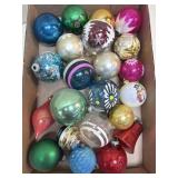 Vintage Glass Christmas Ornaments Variety