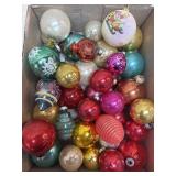 Vintage Glass Christmas Ornaments Variety
