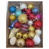 Vintage Glass Christmas Ornaments Variety