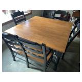 5-Piece Wood Dining Table & Seating Set