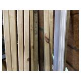 Assorted Lumber & Baseboard Trim