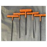 Snap-on 5pc Torx T-Handle Driver Set