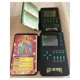 Electronic Gin Rummy & Blackjack Poker Games