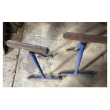 Pair of Adjustable Roller Stands
