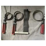 Oil Filter Wrench & Strap Wrench Set