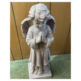 27in Heavy Praying Angel Garden Statue