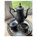 Vintage Silver-Plated Coffee Service Set