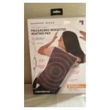 Sharper Image Massaging Weighted Heating Pad.