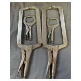 4 Locking C-Clamps
