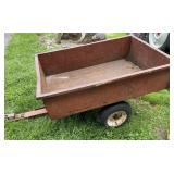 Sears Steel Utility Garden Cart Trailer 4ft