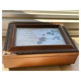 Rose & Scripture Musical Keepsake Box