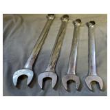 Snap-on USA 4pc Large SAE Wrench Set
