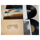 Carpenters Vinyl LP Pair Passage & Carpenters