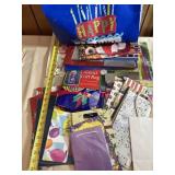 Large Assortment of Gift Bags & Tissue Paper