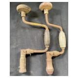 Vintage Hand Brace Drills - 2