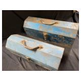 Vintage Kraeuter & Security Metal Toolboxes!