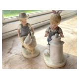 1985 HOMCO Denim Days Figurines