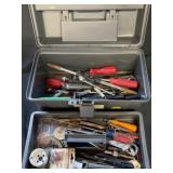 Plano Toolbox & Assorted Hand Tools