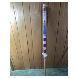 U.S. Flag with 5ft Wooden Pole