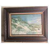 Carolyn Blish Framed Beach Print