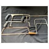 Assorted Hacksaws & Coping Saws
