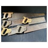 Vintage Hand Saws & Back Saws